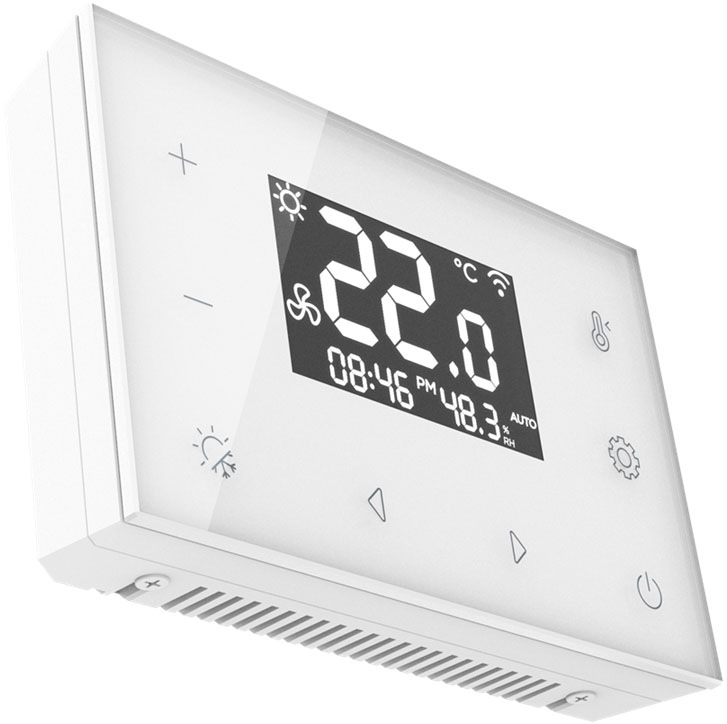 Termostat INELS bezdrôtový, zónový biely Termostat INELS bezdrôtový, zónový - biely