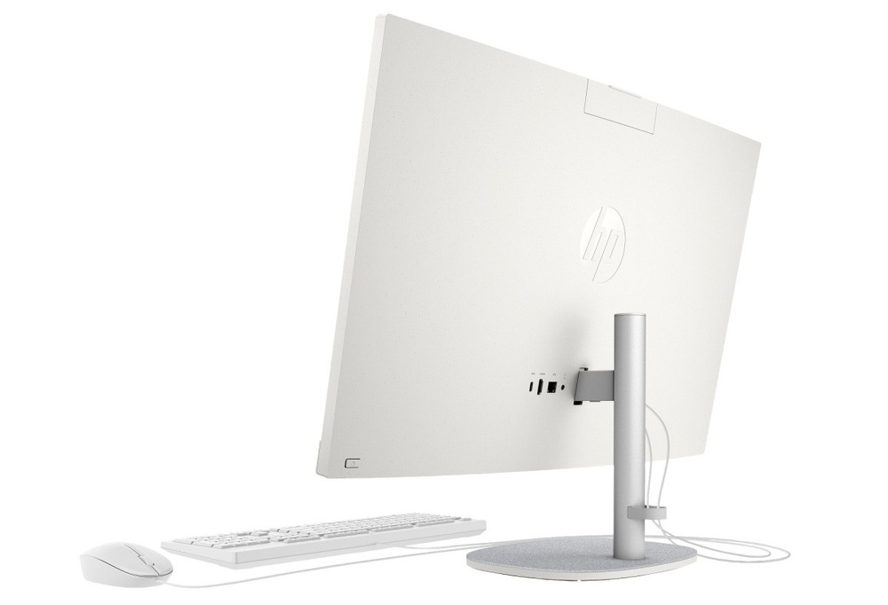 PC all in-one HP 27-cr0014nc biely All In One HP 27-cr0014nc zozadu
