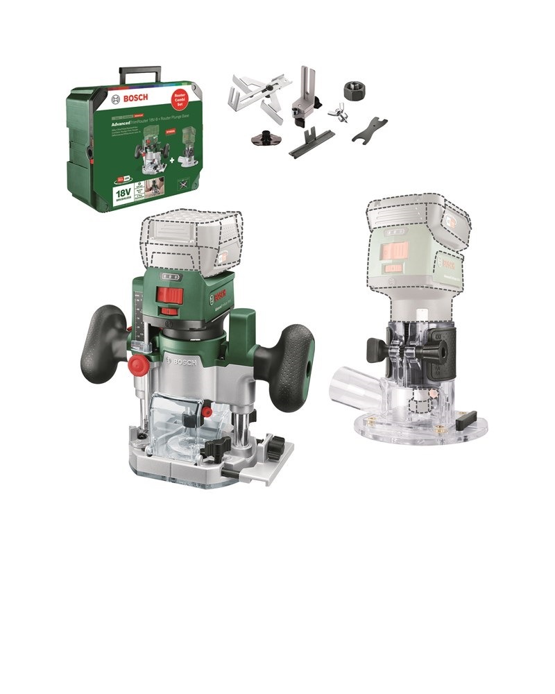 Fréza horná Bosch AdvancedTrimRouter 18V-8 (bez batérie) Fréza horná Bosch AdvancedTrimRouter 18V-8 (bez batérie)