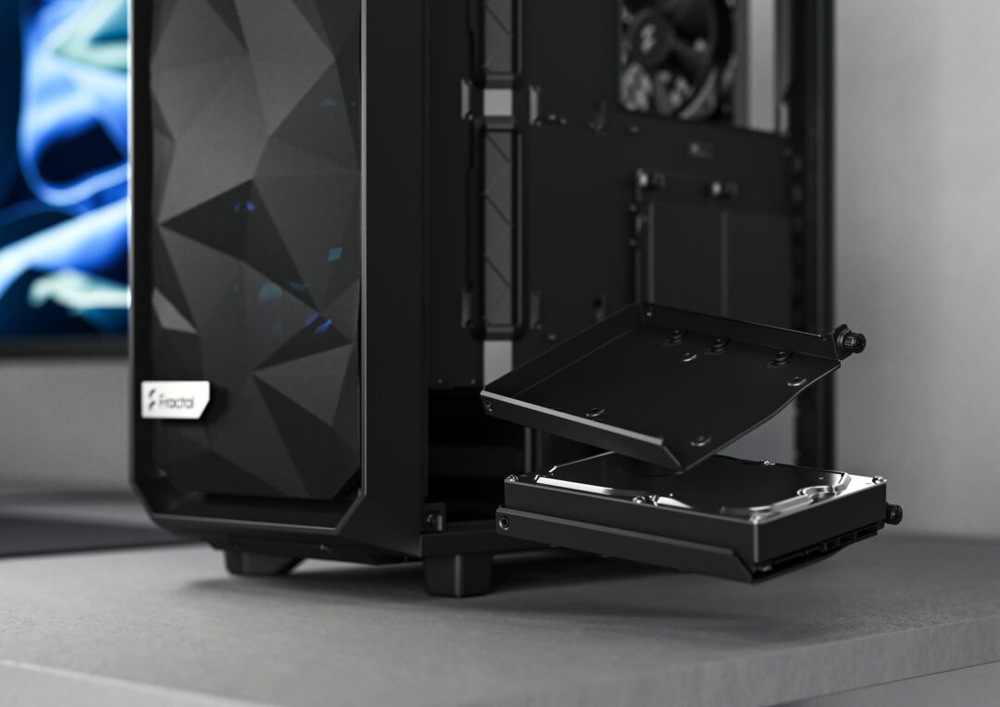 Case FRACTAL DESIGN Meshify 2 Lite Tempered Glass Light Tint čierna FRACTAL DIZAJN Meshify 2 Lite Tempered Glass Light Tint