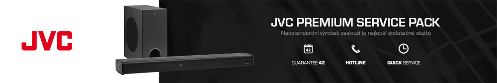 Soundbar JVC TH-E534B čierny Soundbar JVC TH-E534B, prémiový servis