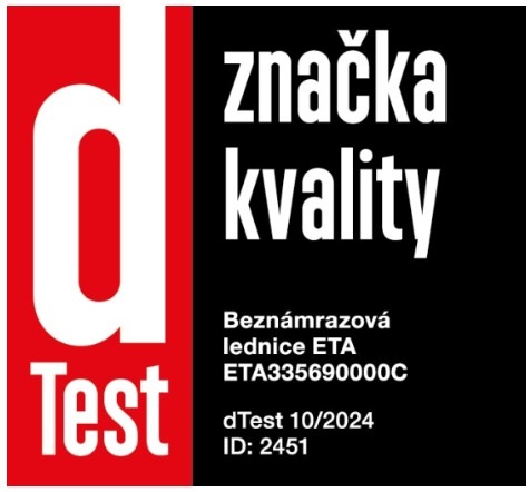 Chladnička s mrazničkou ETA 335690000C biela Chladnička s mrazničkou ETA 335690000C biela