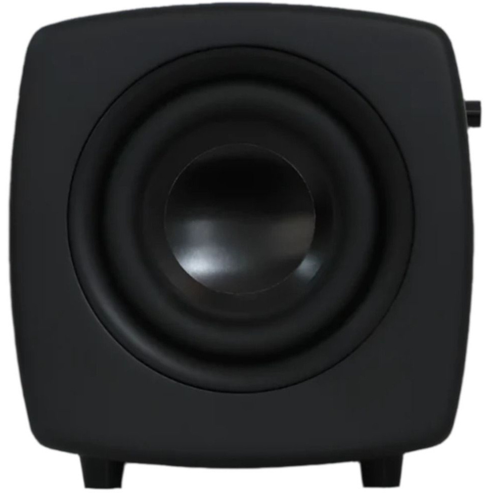 Subwoofer Jamo CUBE v kompaktnom dizajne, čierna farba