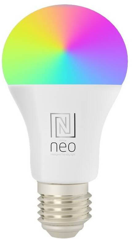 Inteligentná žiarovka IMMAX NEO LITE SMART LED E27 11 W RGB + CCT farebná a biela, stmievateľná, Wi-Fi