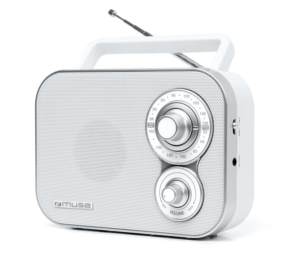 Rádioprijímač MUSE M-051 RW biely