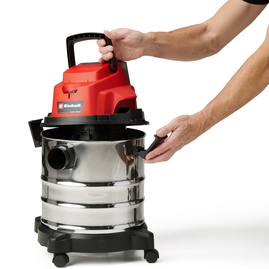 Viacúčelový vysávač Einhell TC-VC 18/20 Li S (bez batérie) Viacúčelový vysávač Einhell TC-VC 18/20 Li S (bez batérie)