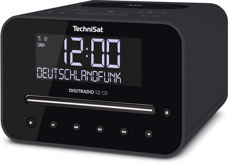 Rádiobudík Technisat DIGITRADIO 52 CD čierny Rádiobudík Technisat DIGITRADIO 52 CD čierny