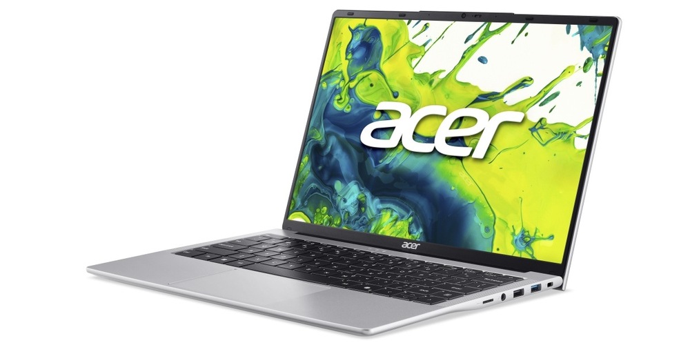 Notebook Acer Aspire Lite 16 (AL16-54P-544A) strieborný Acer Aspire Lite 16 ponúka displej s pomerom strán 16:10