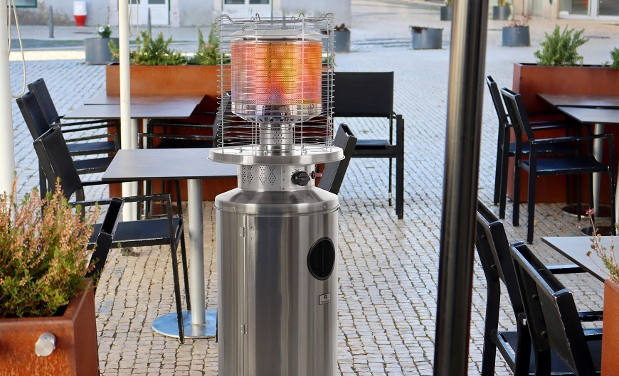 Žiarič/ohrievač G21 Tornado nerez