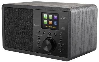 Internetové rádio s DAB+ JVC RA-E814B, čierna
