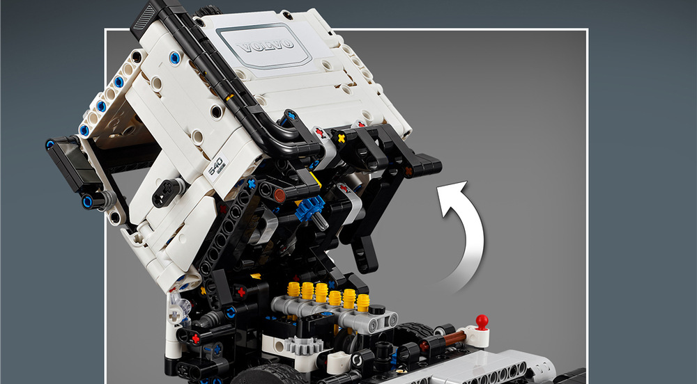 Stavebnica LEGO® Technic 42175 Nákladní auto Volvo FMX a elektrický bagr Volvo EC230 Nákladné auto, bager a nabíjacie stanice spoločne vytvárajú rozsiahle stavenisko plné možností na kreatívne hranie.
