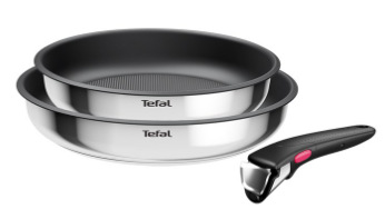Sada riadu Tefal Ingenio L8813S75, 3 ks nerez