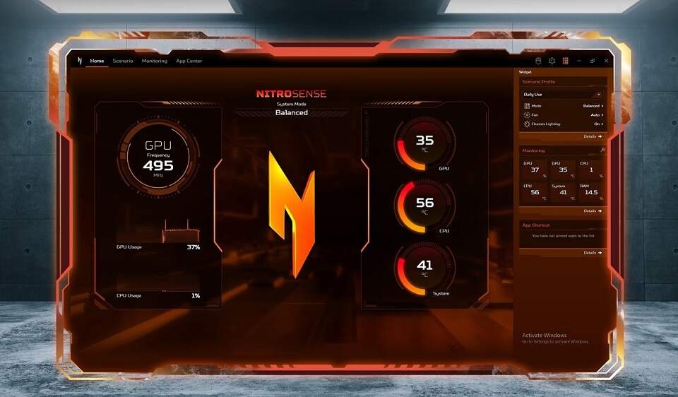 Notebook Acer Nitro V 14 (ANV14-61-R1XX) biely