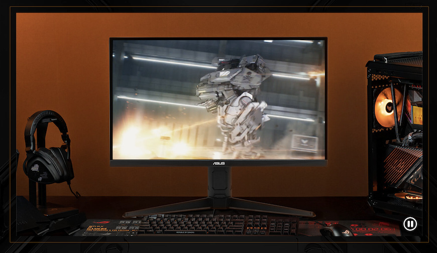 Herný monitor Asus TUF Gaming VG27AQL5A čierny Monitor Asus TUF Gaming ponúka fantastický obraz zo všetkých uhlov s rozlíšením QHD, ktoré vašu hru posunie na ďalší level.