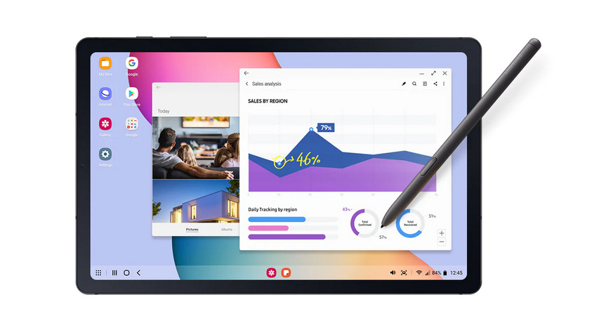 Tablet Samsung Galaxy Tab S6 Lite sivý Tablet Samsung Galaxy Tab S6 Lite sivý