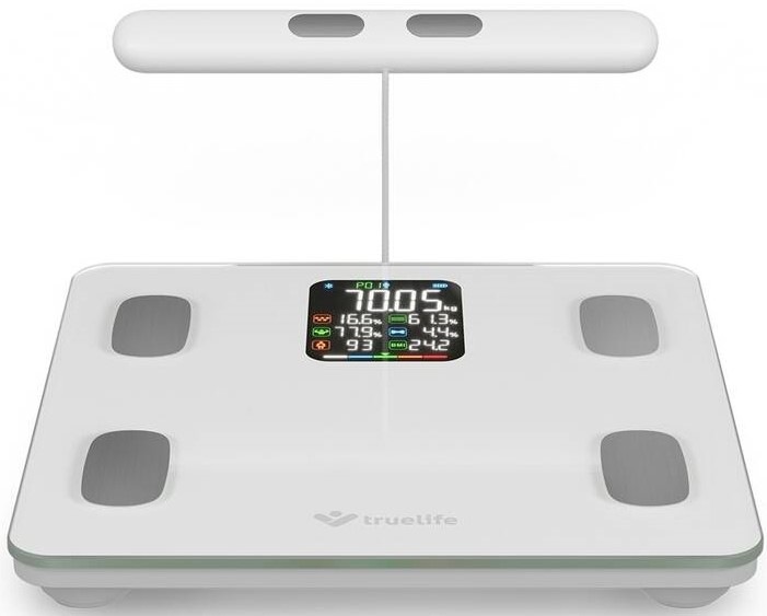 Osobná váha TrueLife FitScale W8 BT White biela Osobná váha TrueLife FitScale W8 BT White biela