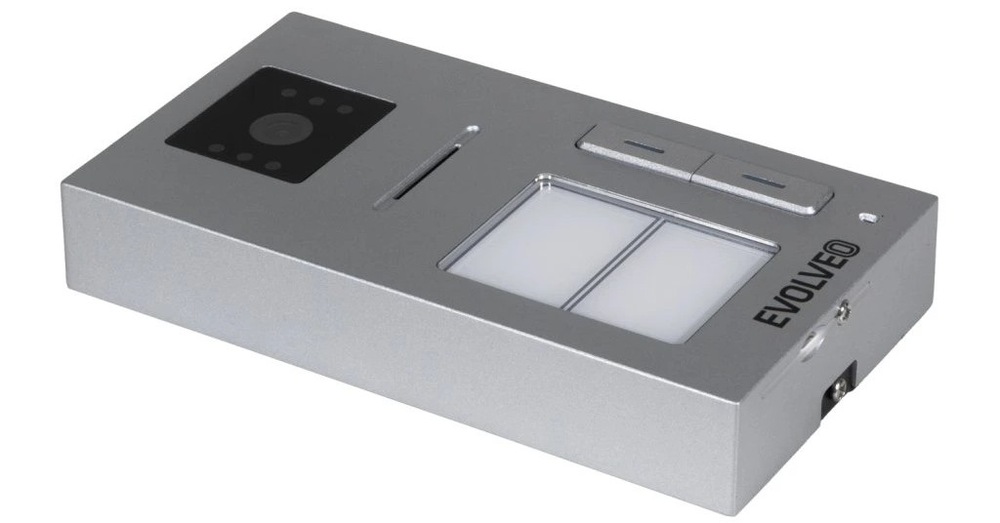 Dverný videotelefón Evolveo DoorPhone 20-2W - biely