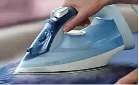Žehlička Philips 5000 Series DST5030/20 modrá Odvápnění