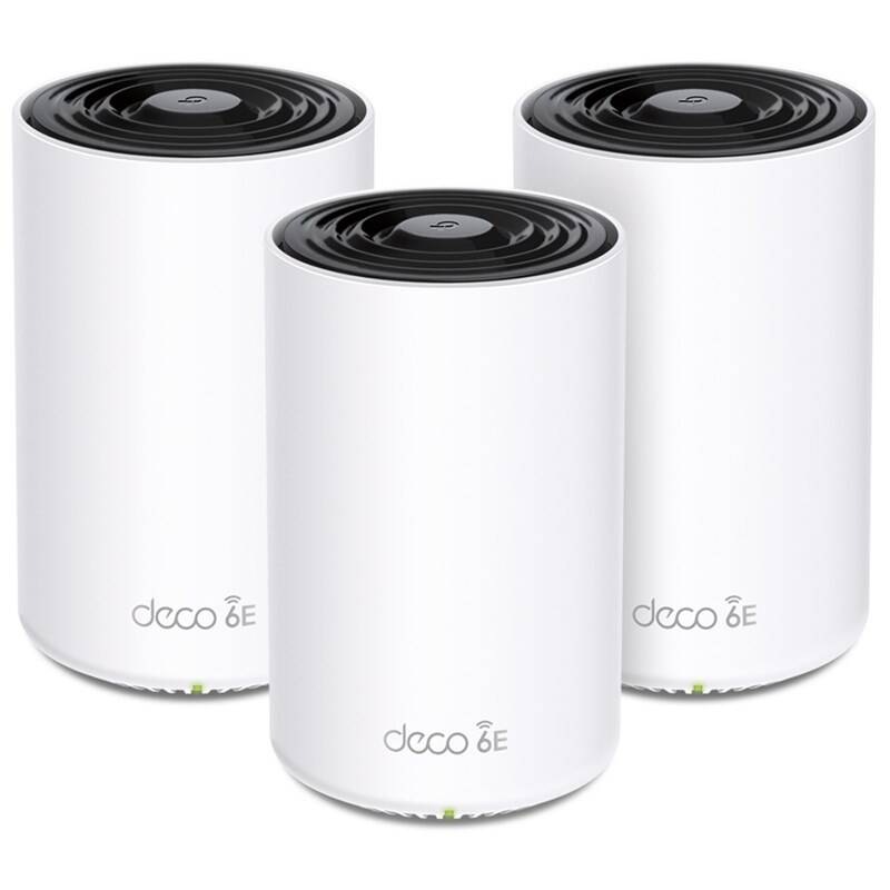 Kompletný Wi-Fi systém TP-Link Deco XE75 Pro Wi-Fi 6E (3 ks) biely