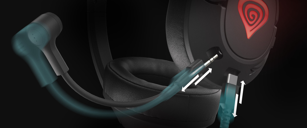 Headset Genesis RADON 800, 7.1 Virtual čierna