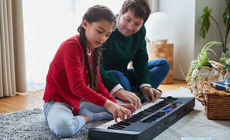Elektronické klávesy Casio CT S400 čierna