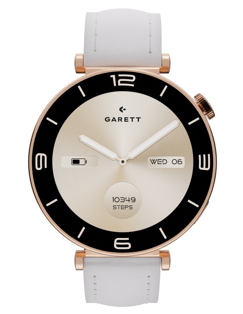 Inteligentné hodinky Garett Rose Mesh steel zlaté Inteligentné hodinky Garett Rose Mesh steel zlaté