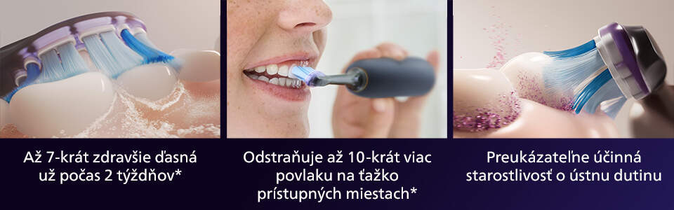 Náhradné hlavice Philips Sonicare Premium Gum Care HX9054/88 (4 ks) čierna