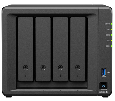Sieťové úložisko Synology DiskStation DS425+ čierne