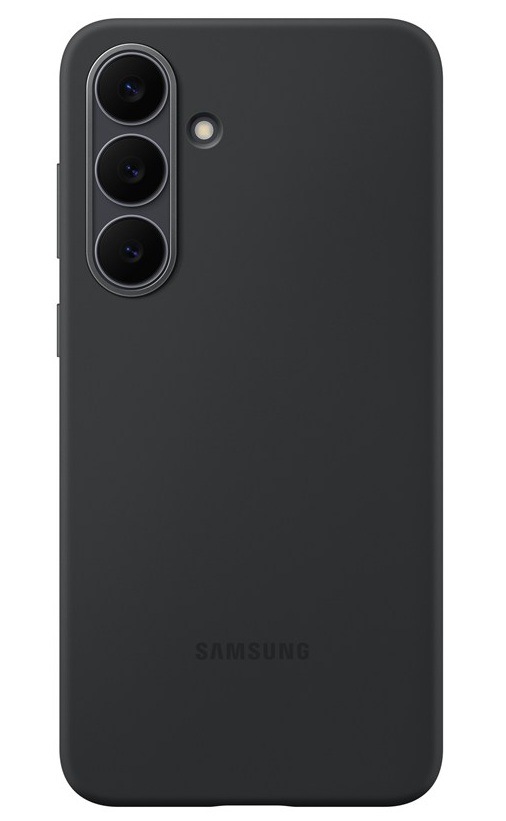 Kryt na mobil Samsung Silicone na Galaxy S25 FE čierny Kryt na mobil Samsung Silicone na Galaxy S25 FE - čierny