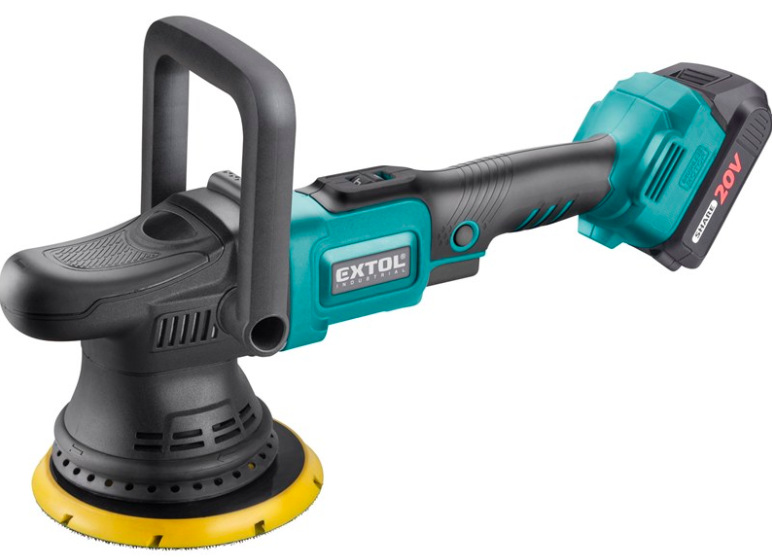 Excentrická leštička EXTOL Industrial SHARE20V 8791844 (s batériou)