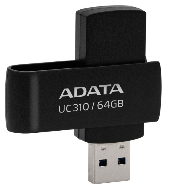 USB flashdisk ADATA UC310 64GB čierny
