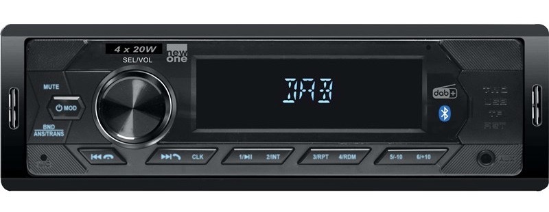Autorádio NEW ONE AR390 DAB čierne