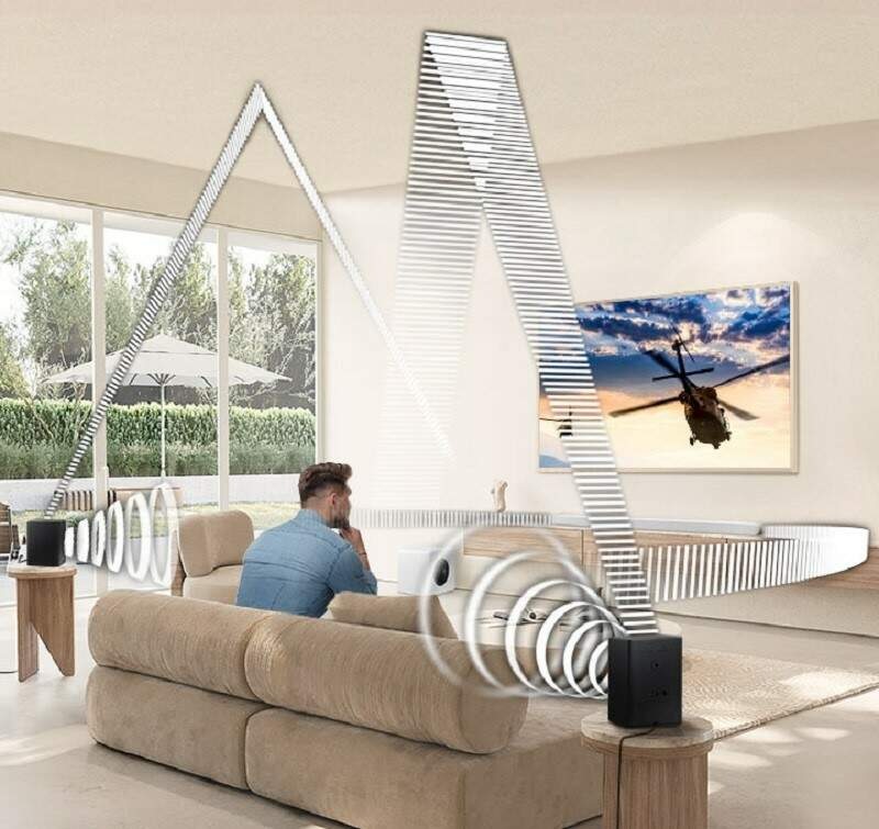 Soundbar Samsung HW-S801D biely