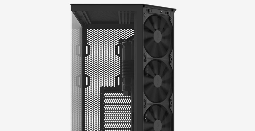 Case NZXT H6 Flow biela Case NZXT H6 Flow biela