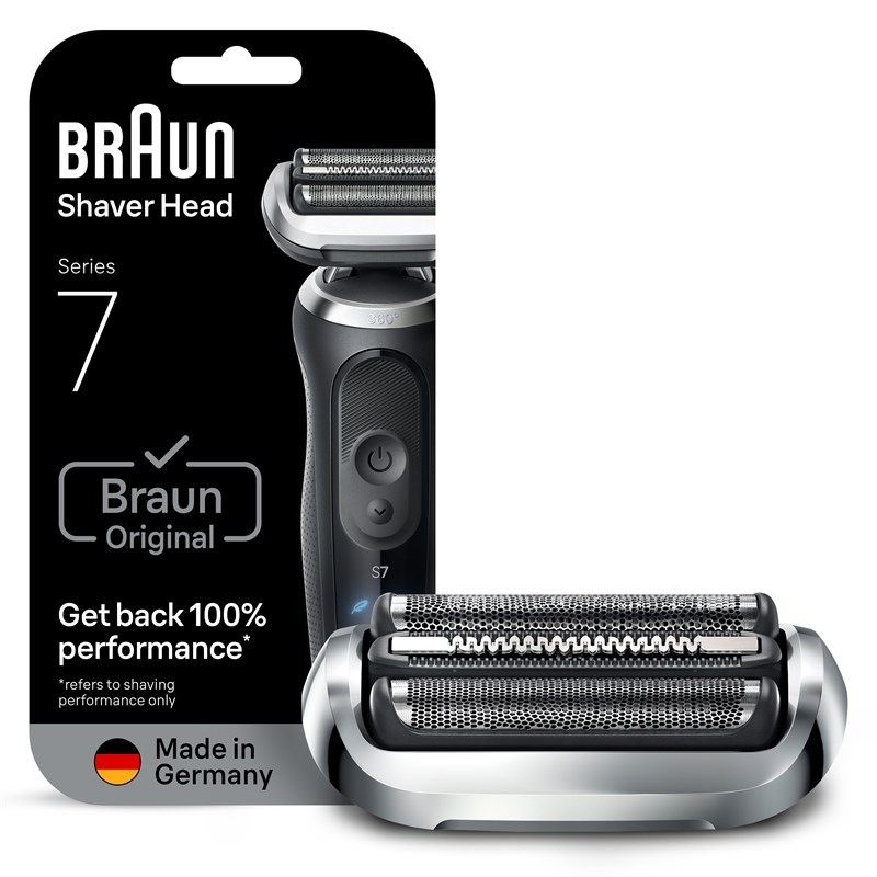 CombiPack Braun Series 7 74S strieborný