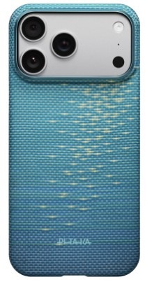 Kryt na mobil Pitaka Ultra-Slim Lucid Blue na Apple iPhone 17 Pro modrý Kryt na mobil Pitaka Ultra-Slim Lucid Blue na Apple iPhone 17 Pro v modrej farbe