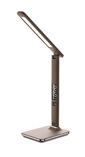 Stolná lampa Solight WO45-H s displejom, voľba teploty svetla, 9W hnedá Stolná lampa Solight WO45-H s displejom, voľba teploty svetla, 9W hnedá