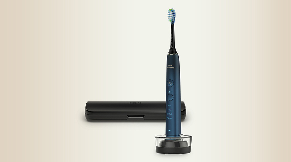 Zubná kefka Philips Sonicare DiamondClean HX9911/88 čierna/modrá Zubná kefka Philips Sonicare DiamondClean HX9911/88 čierna/modrá