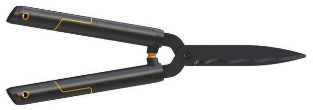Nožnice na živý plot Fiskars SingleStep A000016654 vlnité ostrie HS22