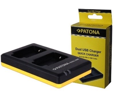 Nabíjačka PATONA Dual Quick pre Sony NP-FW50 USB