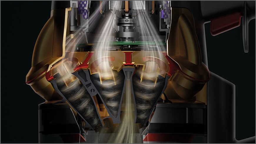 Tyčový vysávač Dyson V15 Detect Absolute Gold Tyčový vysávač Dyson V15 Detect Absolute Gold