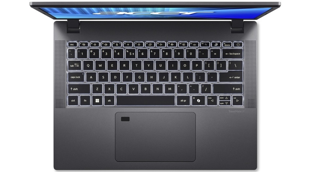 Notebook Acer TravelMate P2 14 (TMP214-75-G3-TCO-518A) sivý Na prihlásenie využite čítačku odtlačkov prstov