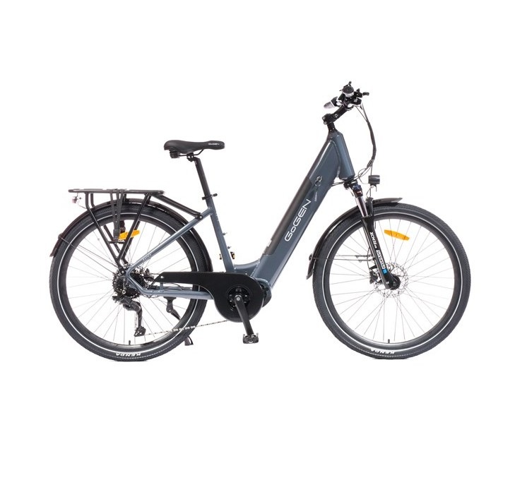 Elektrobicykel GoGEN Aspen MX 27,5 "18" 2026, šedá farba.