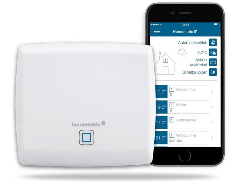 Kompletný set Homematic IP riadenie vykurovania plus Kompletný set Homematic IP riadenie vykurovania plus