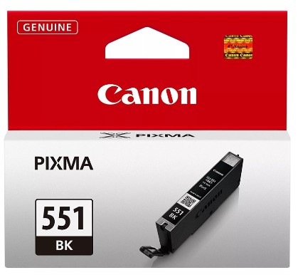 Cartridge Canon CLI-551Bk, 1105 strán čierna