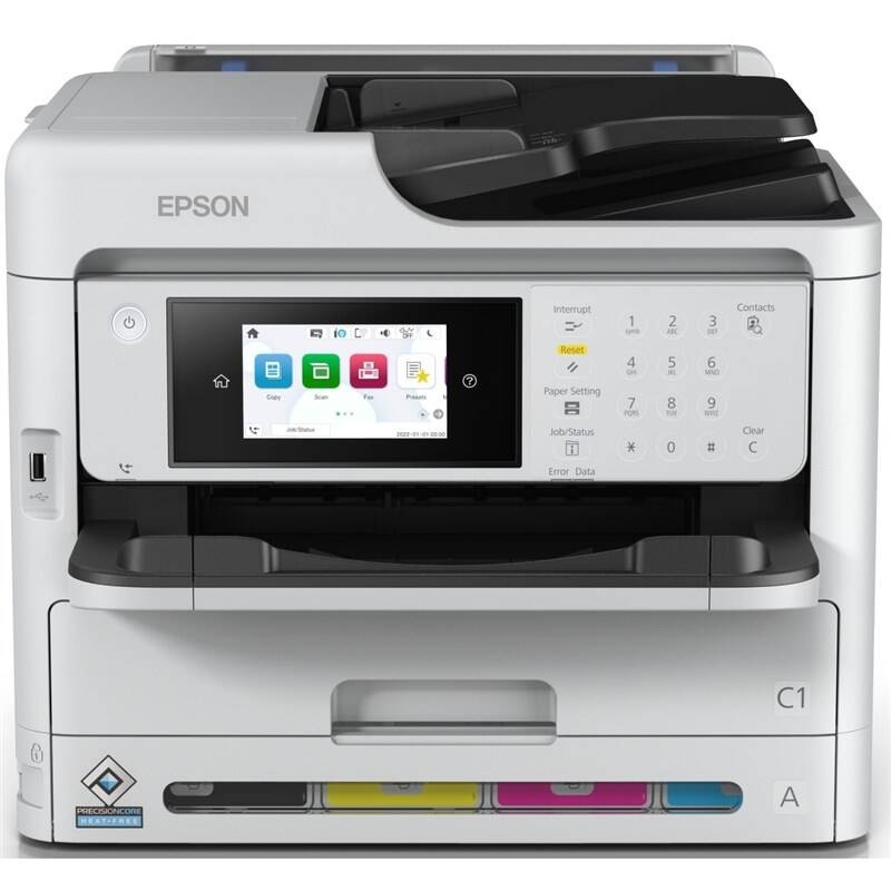 Tlačiareň multifunkčná Epson WorkForce WF-C5890DWF biela