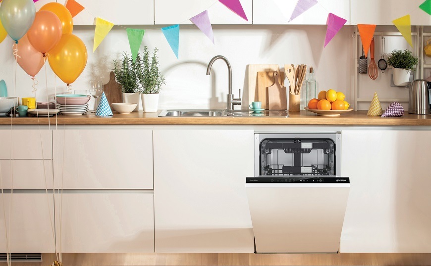 Vstavaná umývačka Gorenje GV583B10AD, v domácnosti
