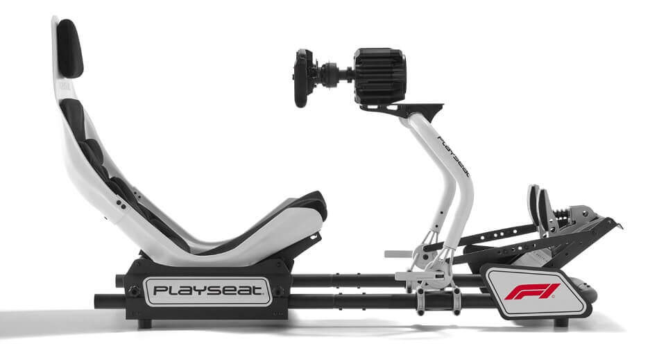 Pretekársky kokpit Playseat Formula Instinct - F1 Edition biely