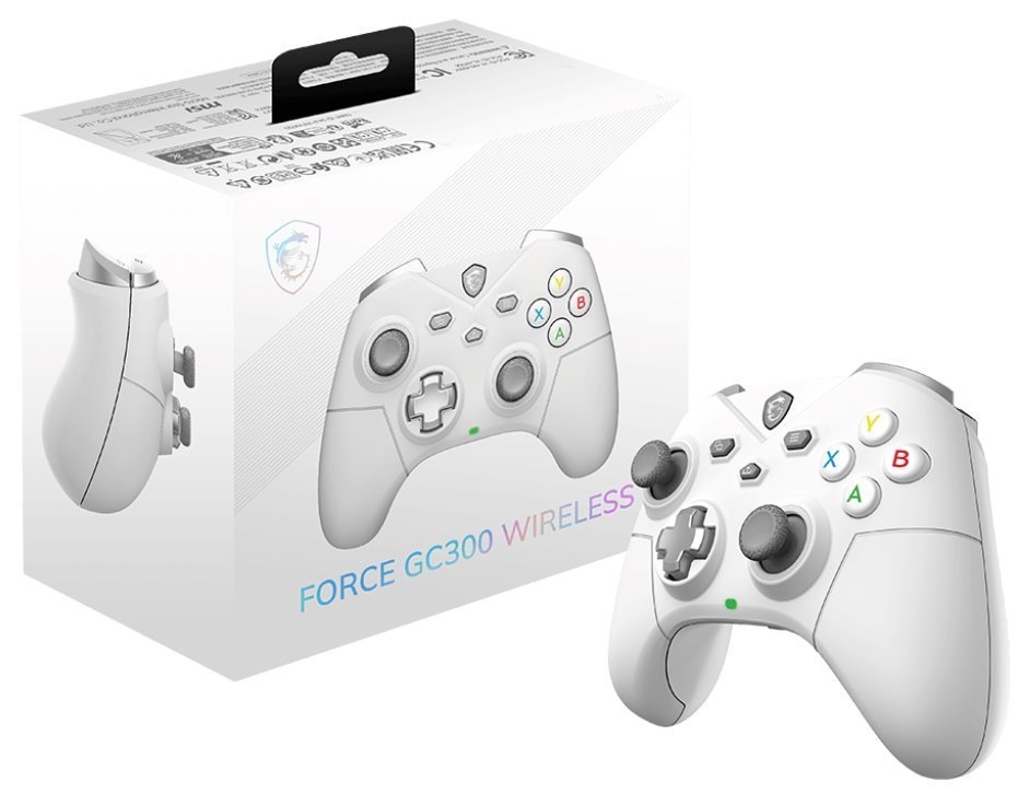 Gamepad MSI Force GC300 Wireless biely