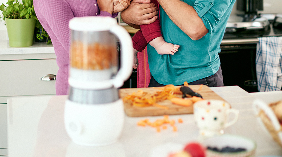 Parný varič + mixér Philips Avent SCF885/01 biely